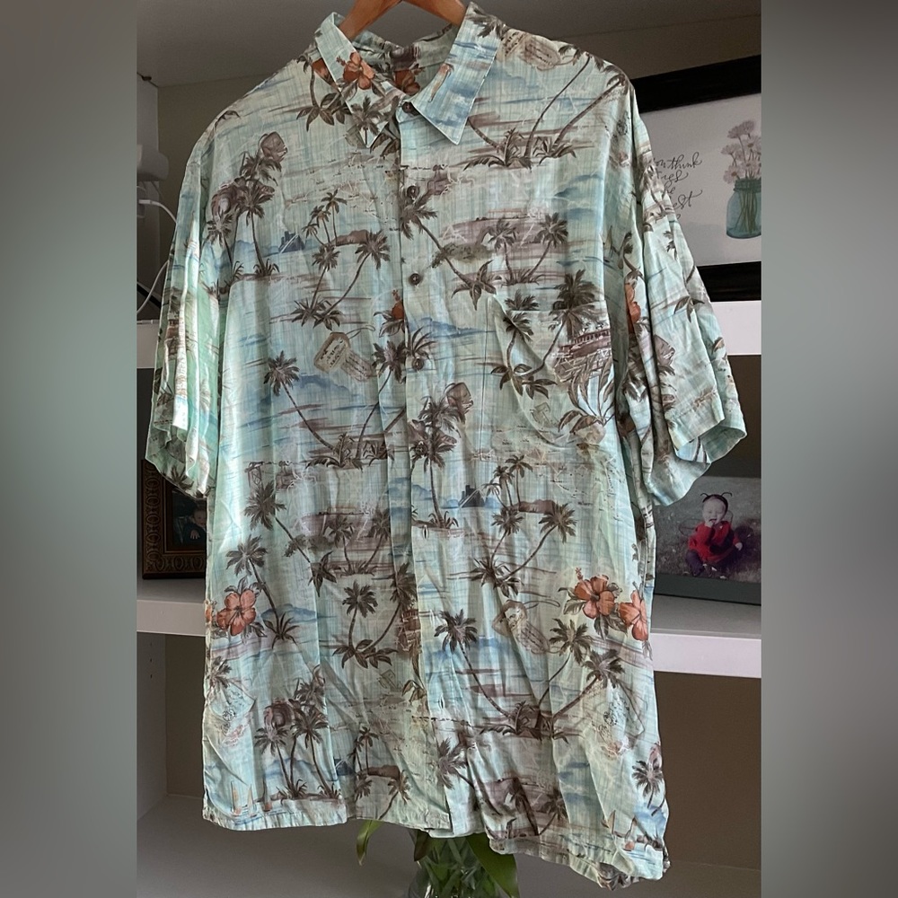 Batek Bay Men’s Hawaiian Shirt Sz XLT